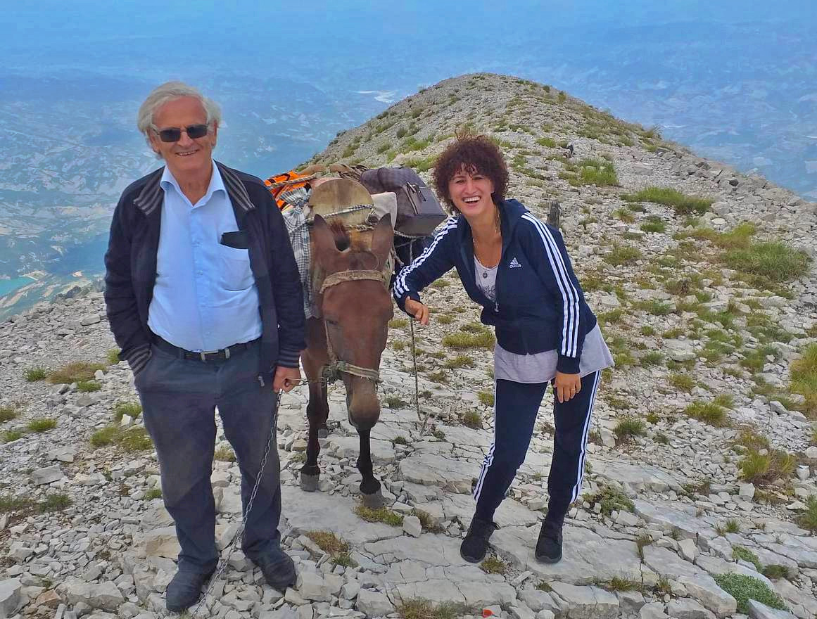 Heilsitzungen am Berg Tomori in Albanien